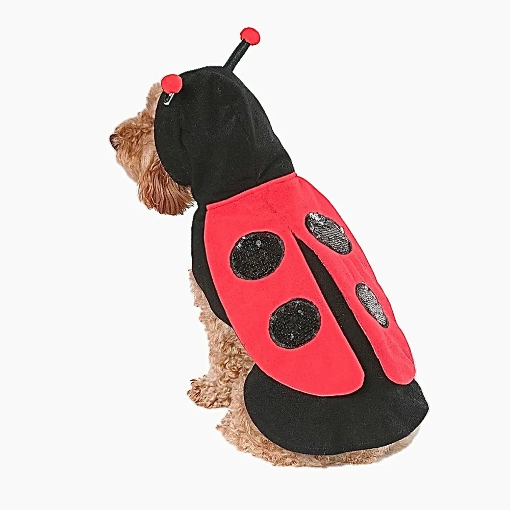 PET LADYBUG COSTUME NWT